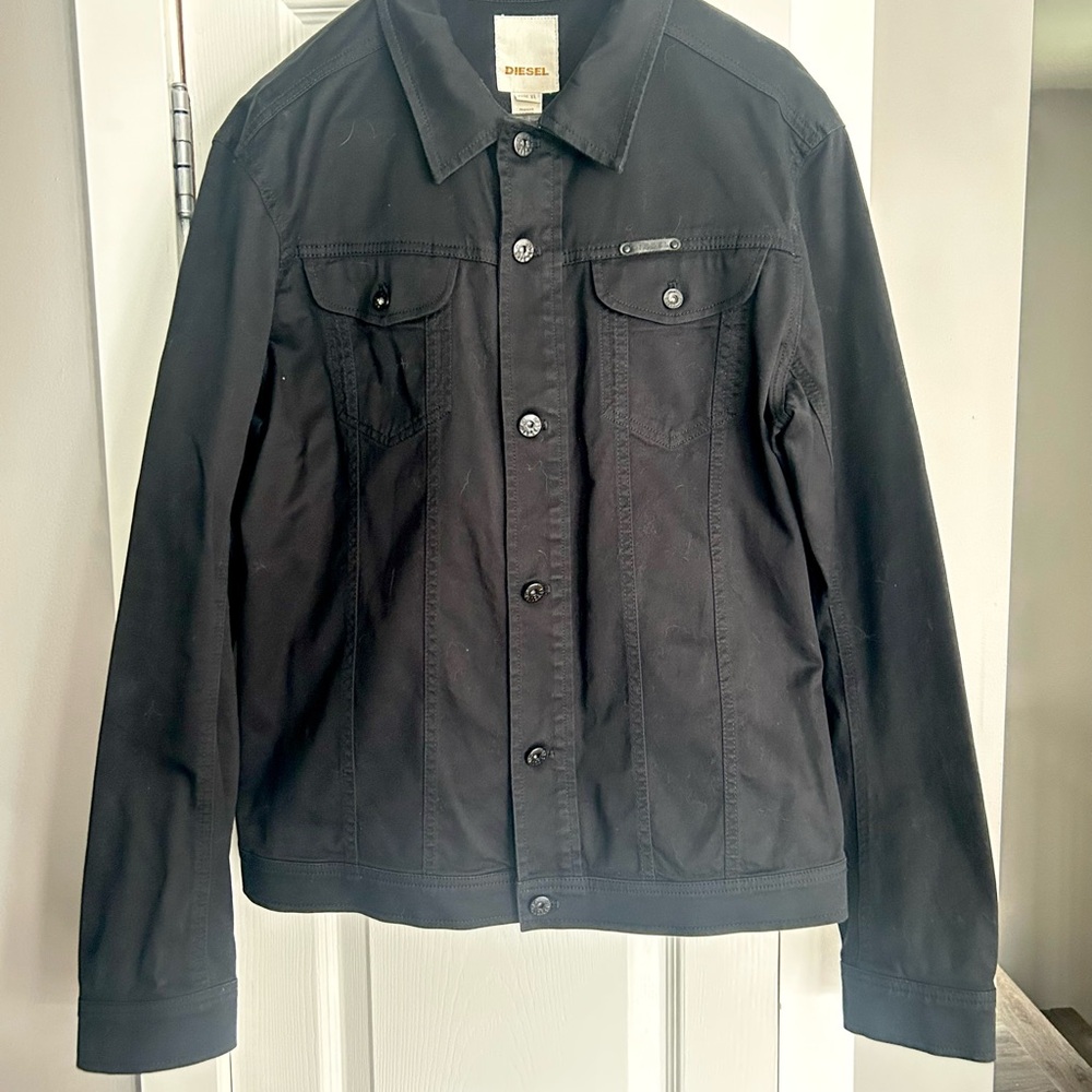Diesel Men's Black Shirt Jacket